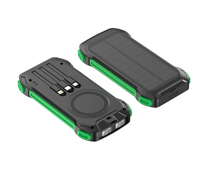 Solar Charge Wireless Power Bank 10000mah / up