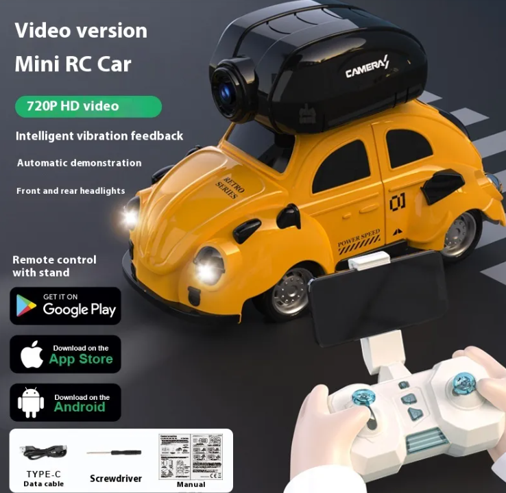Mini RC Racing Car with Camera