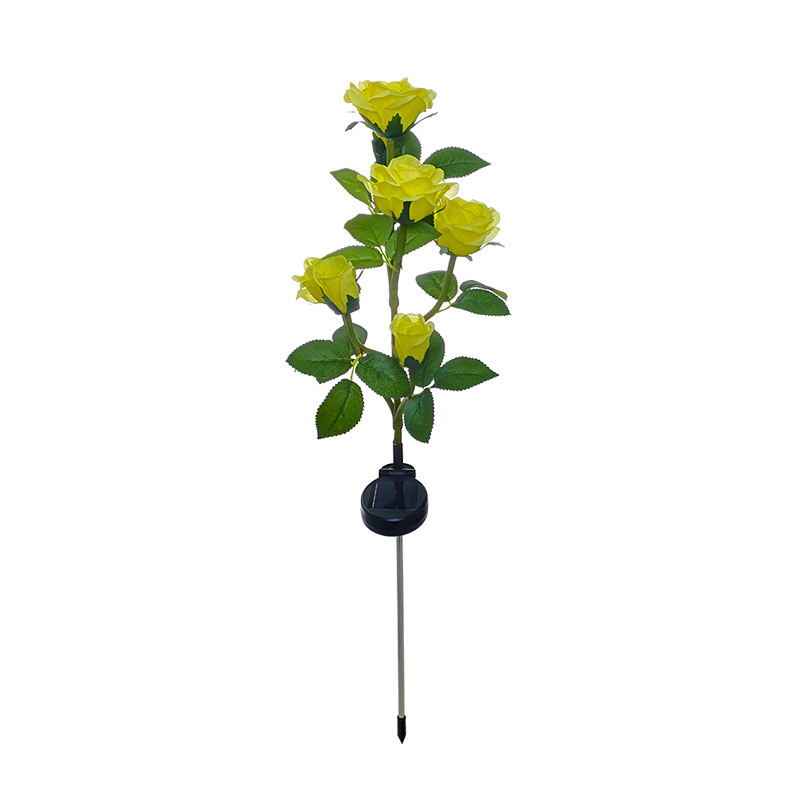 Solar-Powered LED flower shape Garden Light