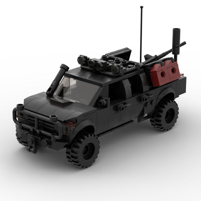 LEGO-Compatible Special Forces Combat Vehicle Toy 262pcs