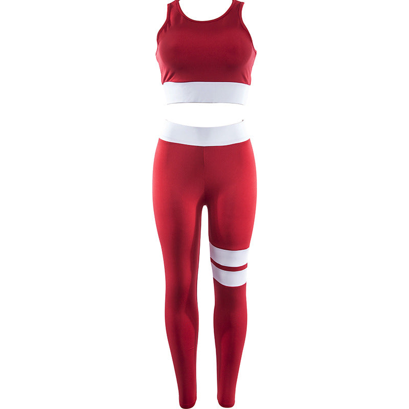 Sexy Backless Yoga Workout Set woman women
