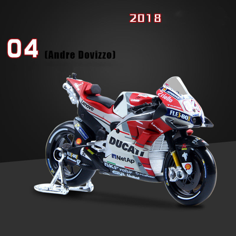 1:18 Alloy Motorcycle Model - Ducati, Yamaha, Honda Repsol