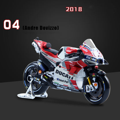 1:18 Alloy Motorcycle Model - Ducati, Yamaha, Honda Repsol