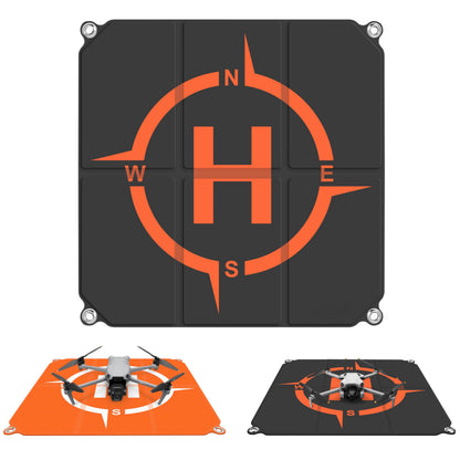 Drone Landing Pad Foldable (2x3 Fast-Fold)(22in/55cm) Double-Sided Waterproof Helipad for DJI Flip/Mini 4 Pro/AIR 3S/Neo/Mini 4k/Mini 3/Mini 2 se/Avata 2/Mavic Drone Accessories
