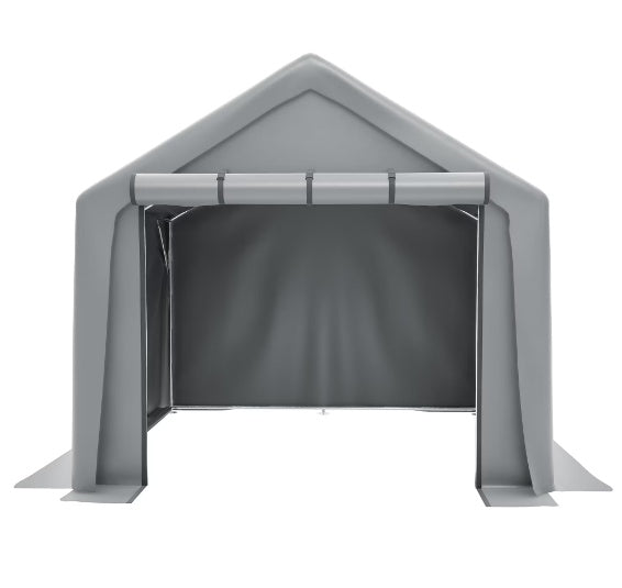 Garage Ventilated Carport 8x8ft sun shade outdoor storage