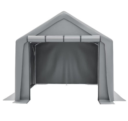 Garage Ventilated Carport 8x8ft sun shade outdoor storage