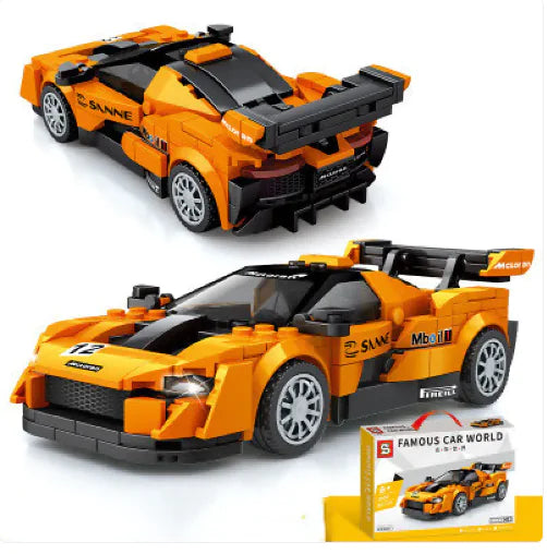 Sports Car Bricks Set