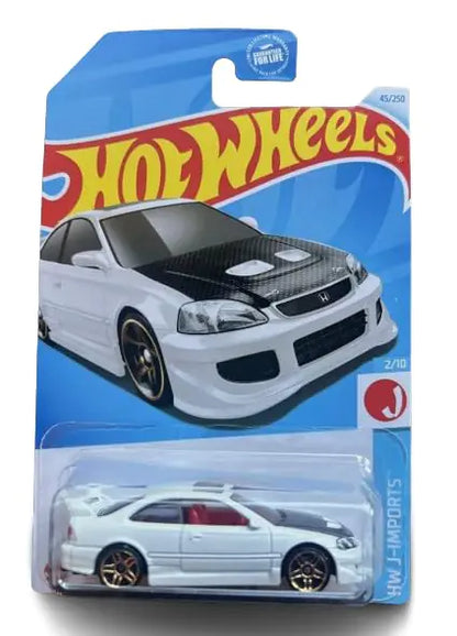 Hot Wheels 2024 - Honda Civic Si - J-Imports Series 2/10 [White]