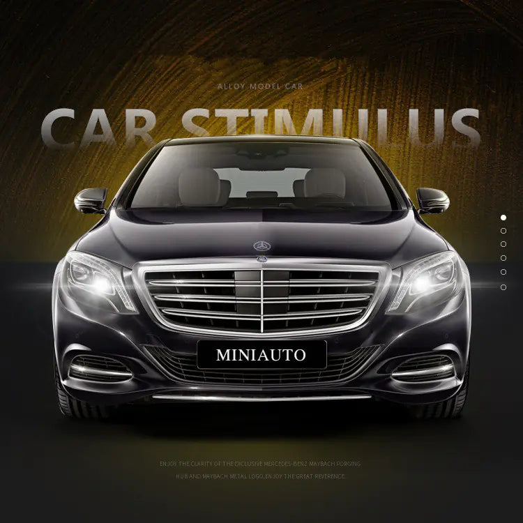 Rally Car Toy - Diecast Model of Maybach S600