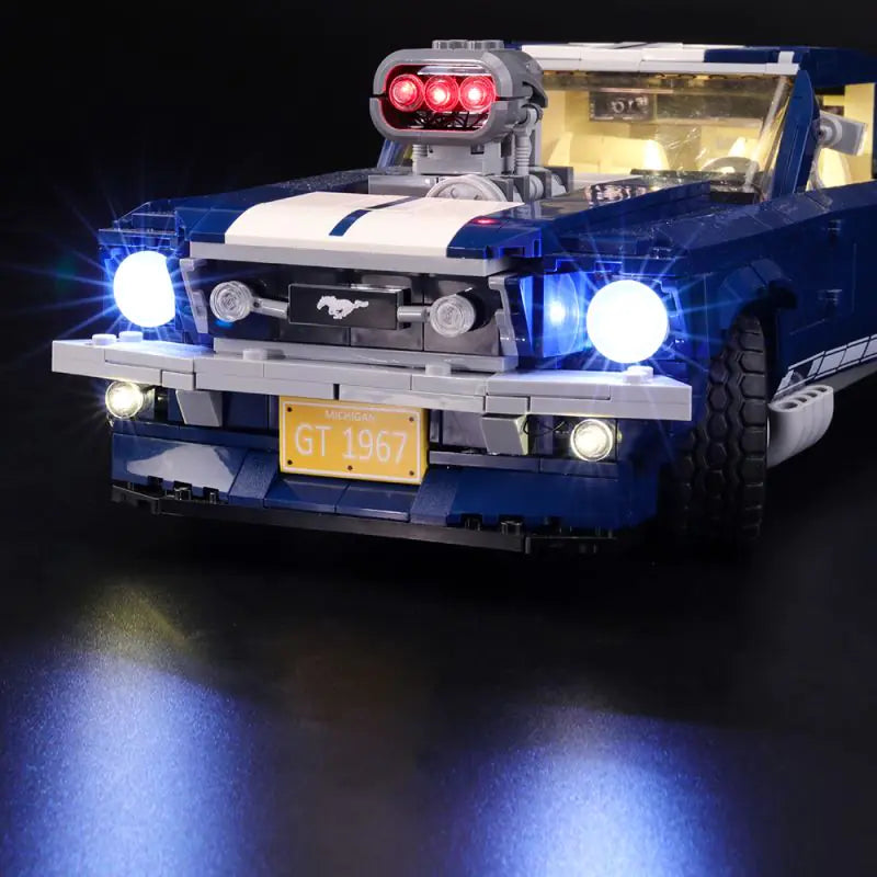 LEGO Mustang Car Light Effect (car not INCLUDED)