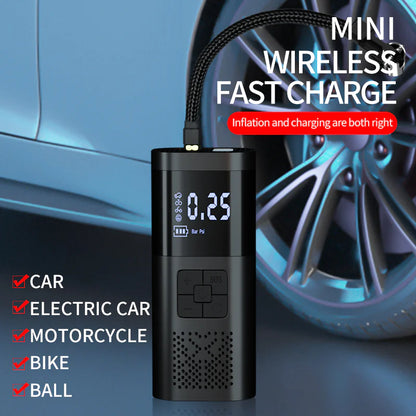 Multi-function Wireless Car bike motorcycle Tires Air pumper