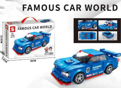 Sports Car Bricks Set