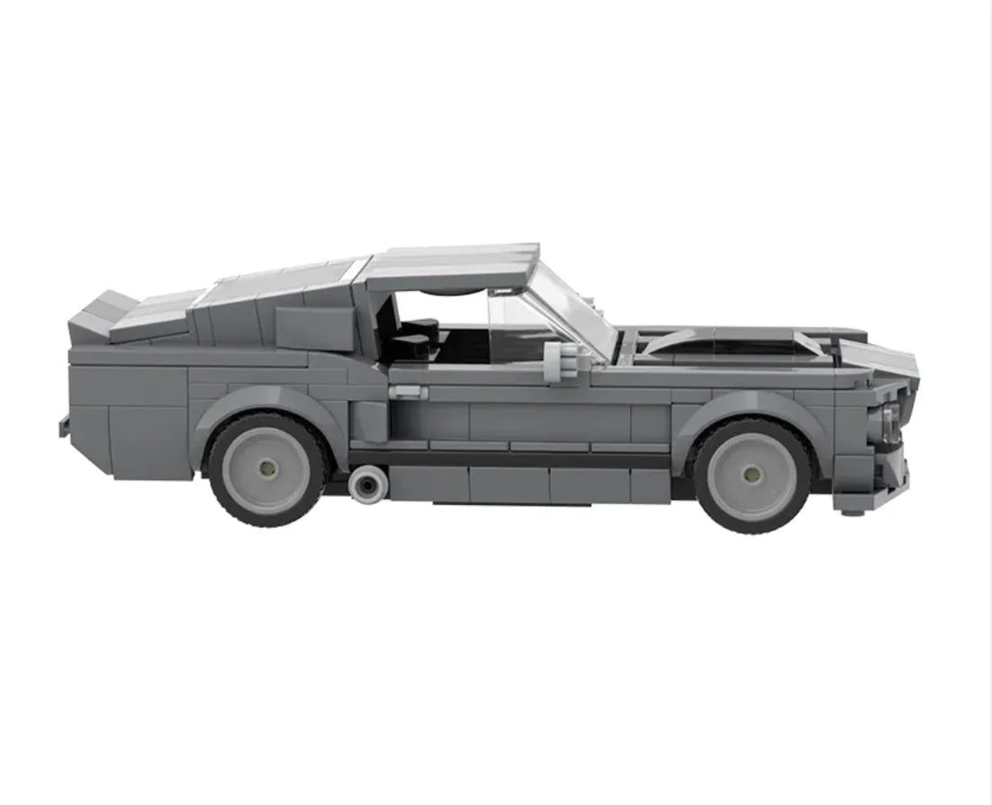 Brick Car Toy Set Mustang