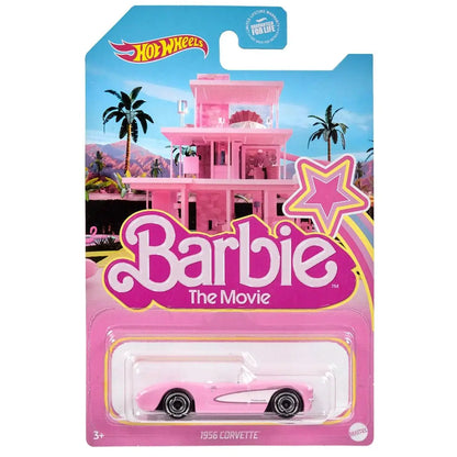 Hot Wheels 1956 Corvette Barbie The Movie [Pink] Long Card