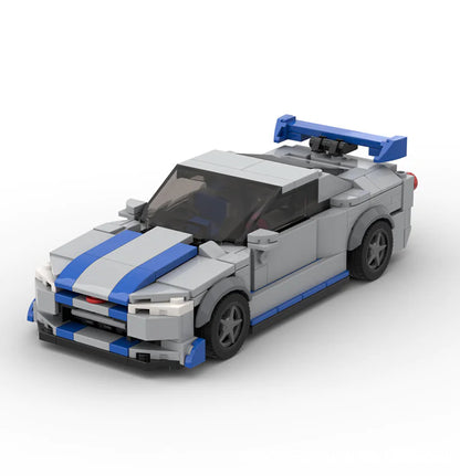 Sports Car bricks building Kit set