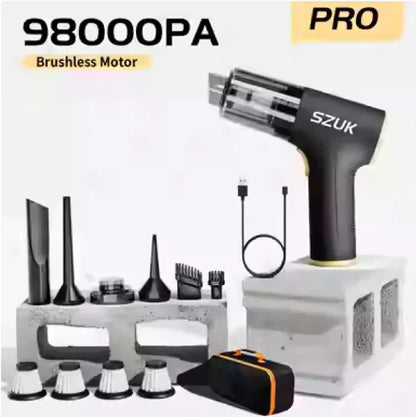 PowerClean 98000PA Car mini vacuum cleaner 98000pa
