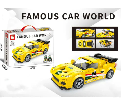 Sports Car Bricks Set