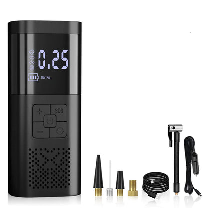 Multi-function Wireless Car bike motorcycle Tires Air pumper