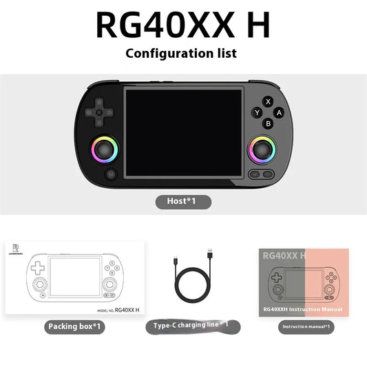 AMPOWN RG40XXH Retro Gaming Console USB GIFT 256GB VER.