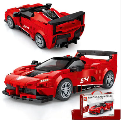 Sports Car Bricks Set