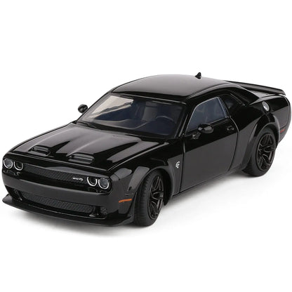 1:32 Diecast Model Cars Alloy Toy car for Dodge Challenger Alloy Toy Vehicle Toys for KidsAdultsMetal Crafts for BoyfriendYoung Peoples Gift（Black）