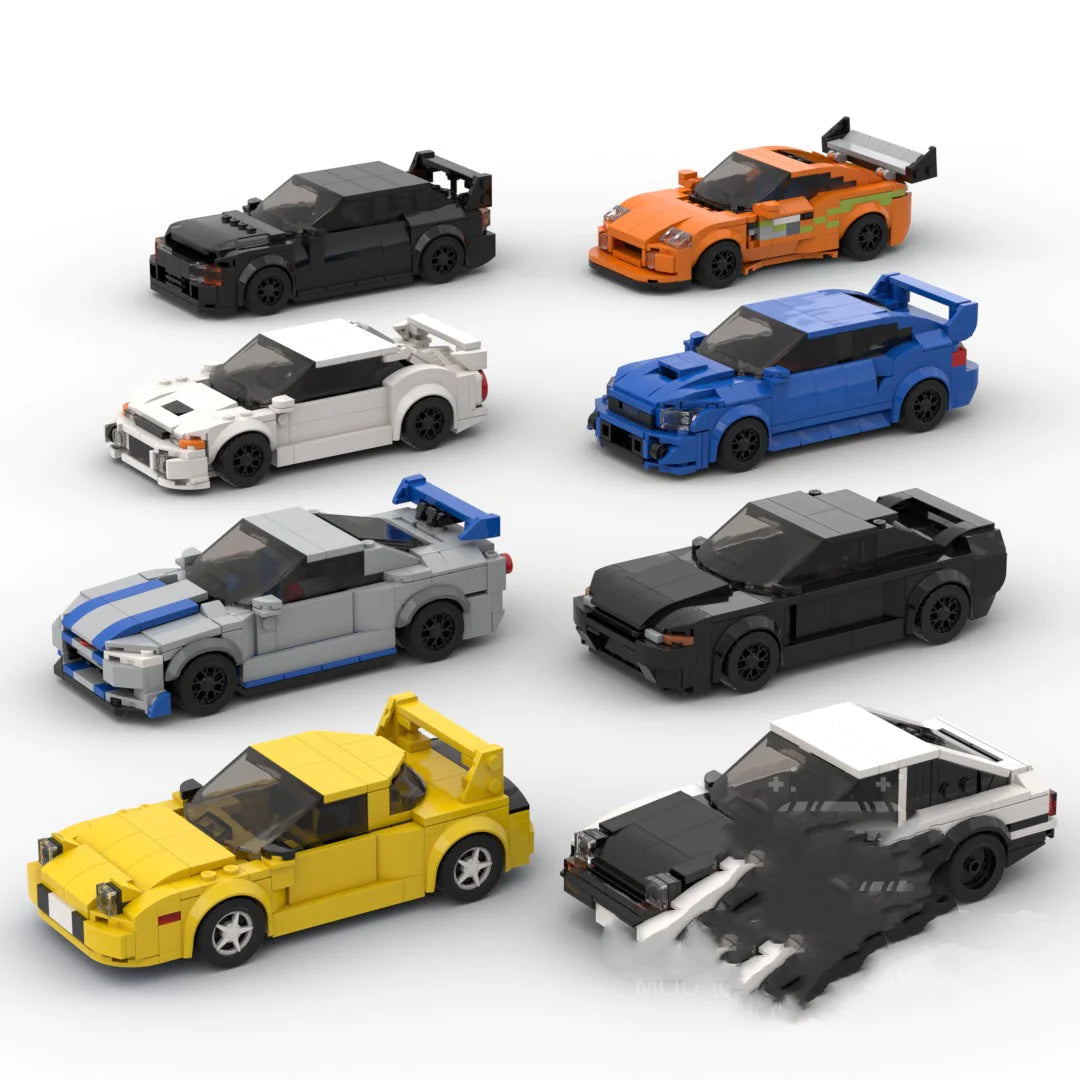 Sports Car bricks building Kit set