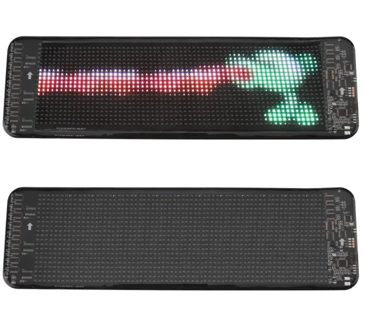 Programmable Car LED pad APP Control 370x120x50mm