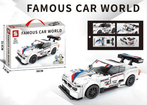 Sports Car Bricks Set