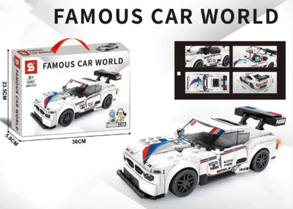 Sports Car Bricks Set