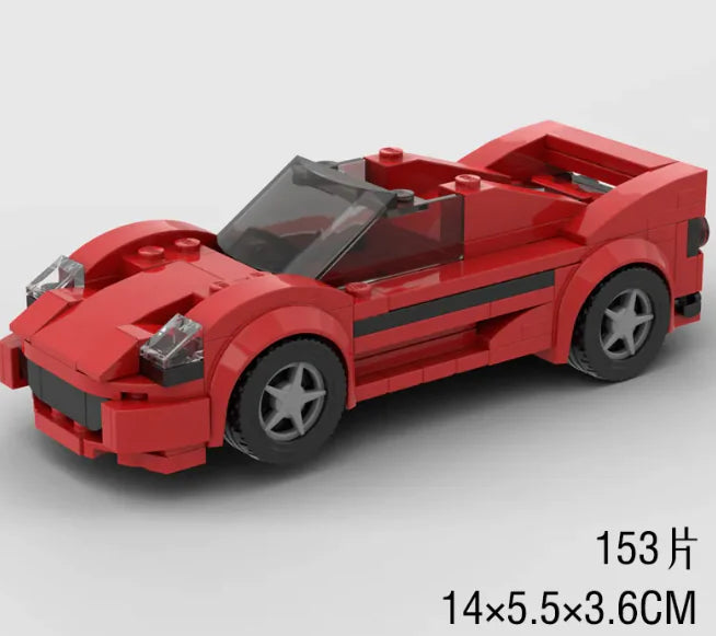 Kids Sports Car bricks building Set