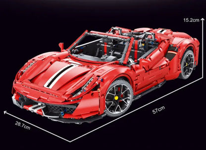 Sports Car Building Bricks Toy set