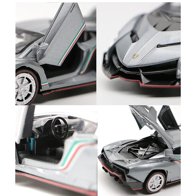 1:32 Lamborghini Veneno Diecast Model with Base