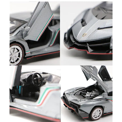 1:32 Lamborghini Veneno Diecast Model with Base
