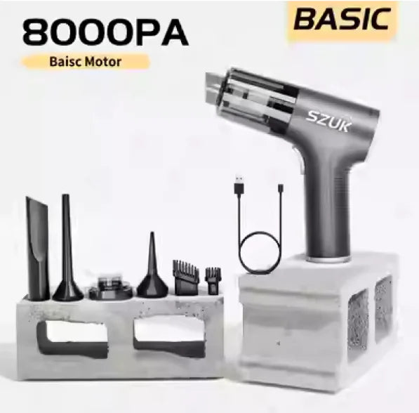 PowerClean 98000PA Car mini vacuum cleaner 98000pa