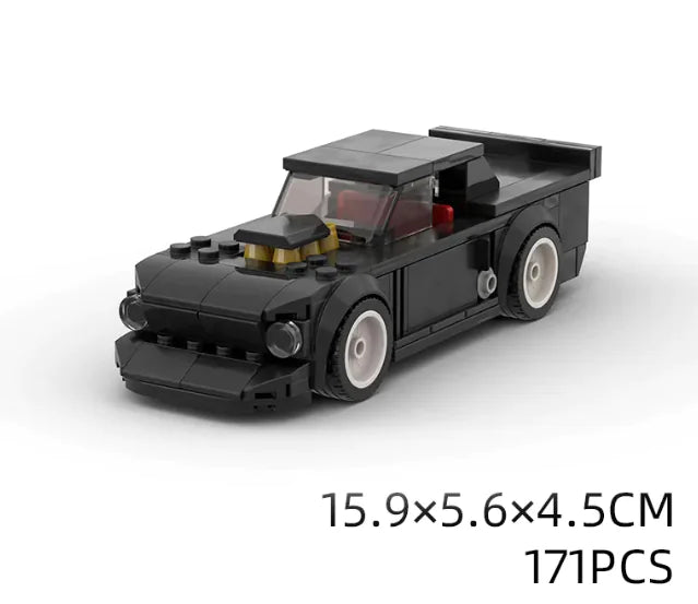 Kids Sports Car bricks building Set