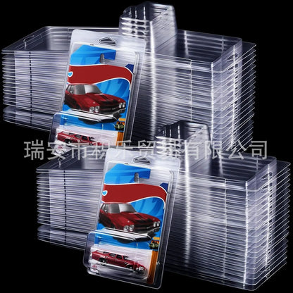 Hot Wheels Matchbox Car Culture Transporter Transparent Set Box showcase show box