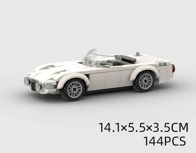 Kids Sports Car bricks building Set