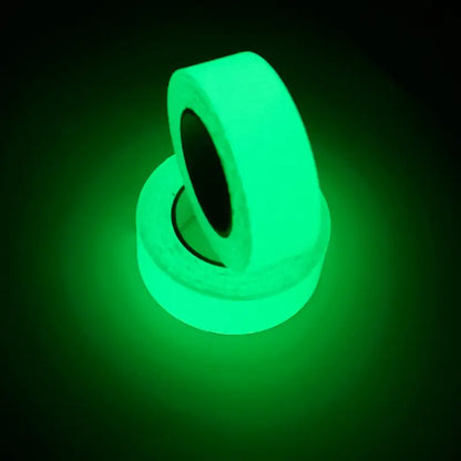 Dark Green Glow Safety Tape 3m