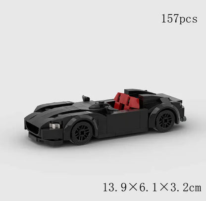 Kids Sports Car bricks building Set