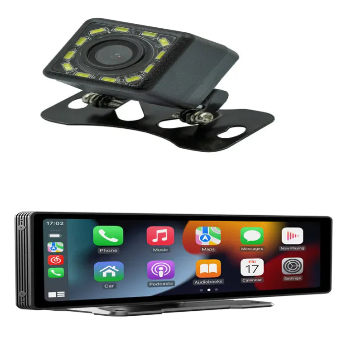 10inch External HD Carplay Media player + rear camera Bluetooth IPS Navigation