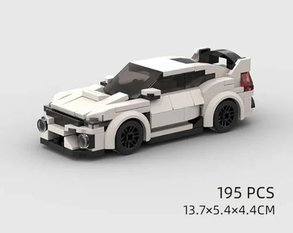 Kids Sports Car bricks building Set