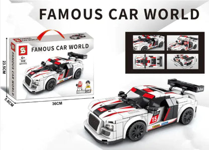 Sports Car Bricks Set
