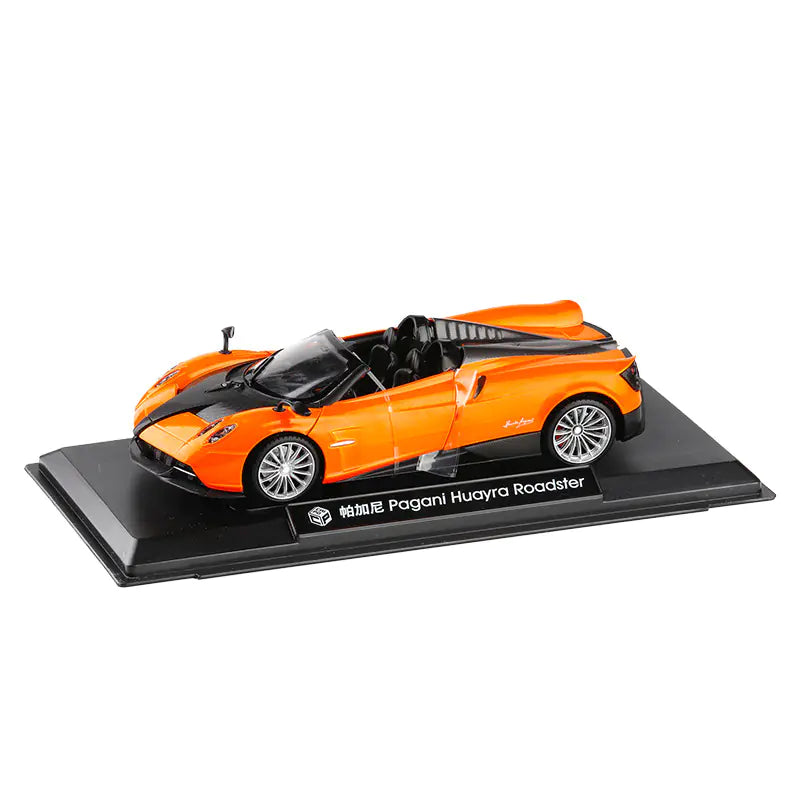 Pagani Zonda Huayra Diecast Model Car with Lights and Doors