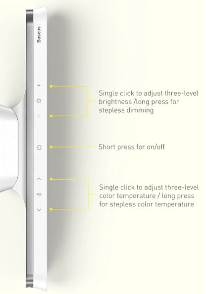 Dimming LED Desk Lamp 310×70×50mm USB