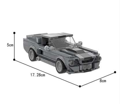 Brick Car Toy Set Mustang