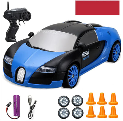 4WD Remote Control Car RC Drift Car Electric Charging Toy